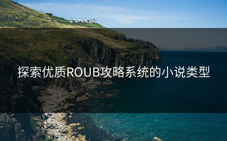 探索优质ROUB攻略系统的小说类型